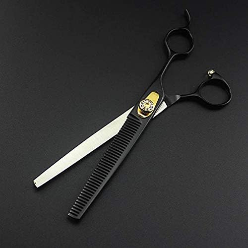 7 Inch Professional Pet Grooming Scissors Straight Thinning Curved Shears Cat Dog for Groomer Hair Cutting Scissoors