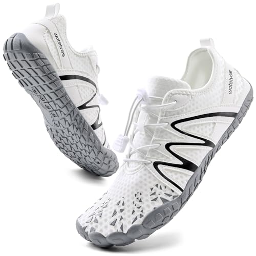Image of Water Shoes for Men Barefoot Quick-Dry Aqua Sock Outdoor Athletic Sport Shoes for Kayaking, Boating, Hiking, Surfing, Walking