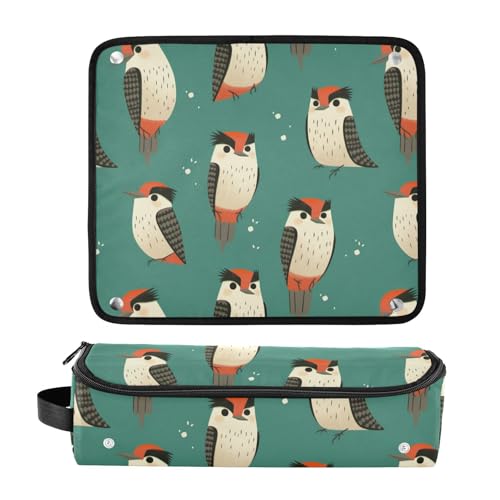 Bolsa de viaje para plancha de cabello y tapete resistente al calor miniatura 3
