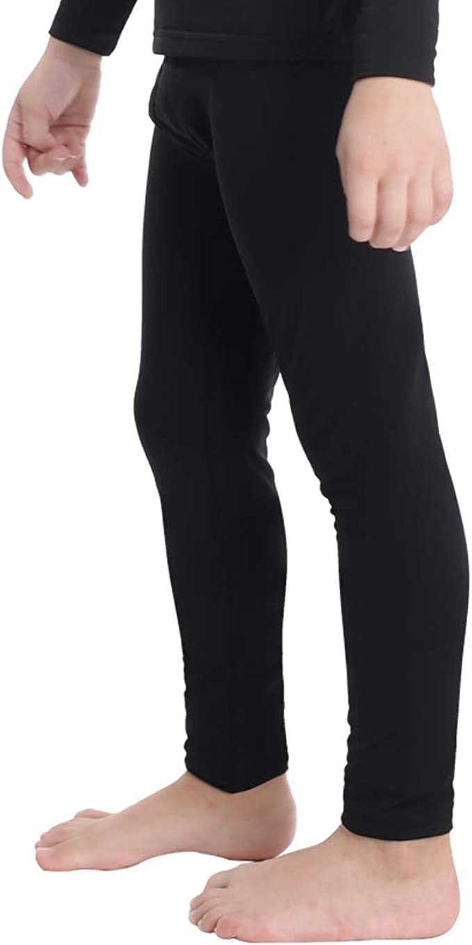 orbiz Lot de 2 caleçons thermiques pour enfants - Unisexe - Pour garçons et filles