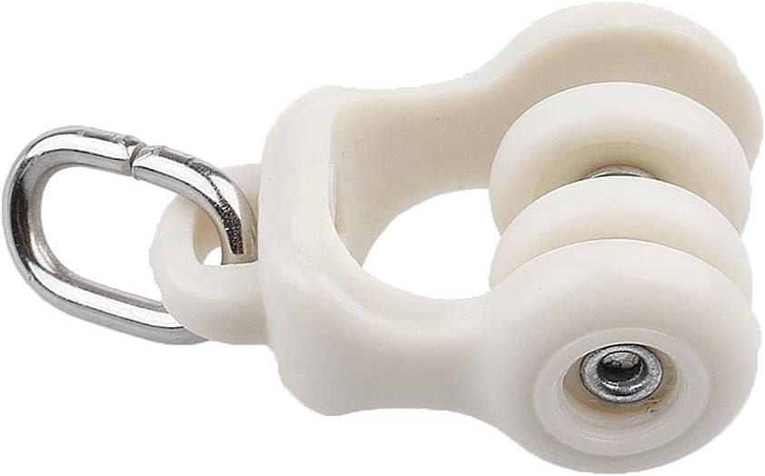 CALANDIS™ 2x10Pcs Curtain Track Glider Rail Slide Roller Runner Hook Ceiling Carrier 1#-25mm | Window Treatments & Hardware