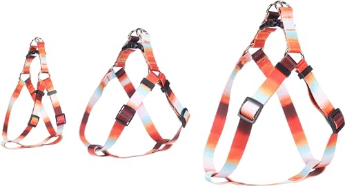 Flamingo Dog Harness Step&Go Naja Mix M 35-60cm 35-60cm 20mm - Image 2