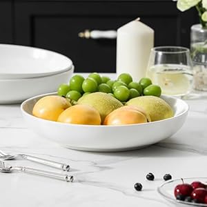 Malacasa10largepastabowls56ozwhitesaladbowlssoupbowlsporcelainservingbowlssetof4largekitchenbowlplatespastaplatesmicrowavedishwashersafeseriesregular Urban Country Home Decor Malacasa 10 large pasta bowls 56 oz white salad bowls soup bowls porcelain serving bowls set of 4 large kitchen bowl plates pasta plates microwave dishwasher safe series regular urban country home decor