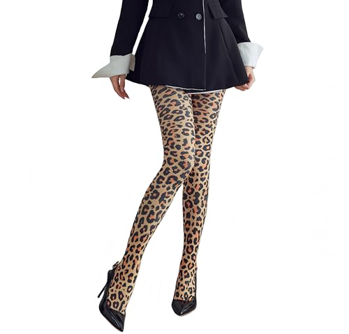 Image of Sahabowi Women's Sheer Tights, Digital Print Designs Stockings