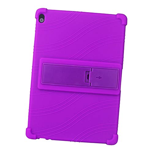 Yudesunyds �g�P�[�X �ɂƂ��� for Lenovo Tab M10 FHD Rel TB-X605FC/LC 10.1 �C���` �^�u���b - �X�^���h �V���R�[�� �_�炩�� �V�F�� �ϏՌ��� �ی삷�� �J�o�[