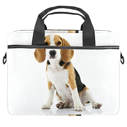 Sac à bandoulière pour ordinateur 13 à 14.5 pouces avec motif chien