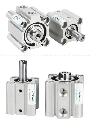 Vérin compact CQ2B60 mince pour automatiser les bras de robots