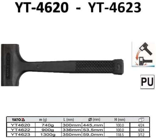 Yato professional yt-4623 Hammer 1310 G