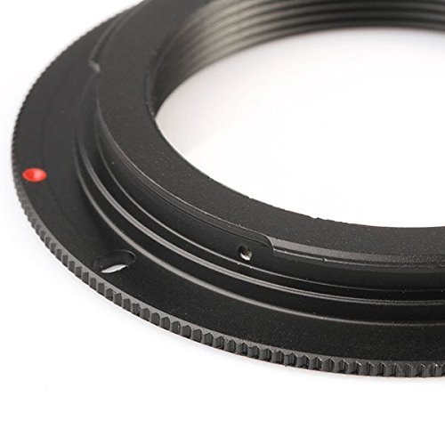 M42 EOS ∞ Adapter Ring Objektiv M42 zu Fall - kompatibel mit Canon EF-EFS-Adapter 100% Infinite Metallkonservierte Metallanpassung