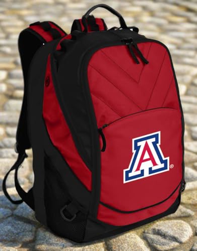 Image of Broad Bay University of Arizona Backpack | Official UA Wildcats Logo, Padded Laptop Computer Section, Premium 600 Denier Nylon Fabric