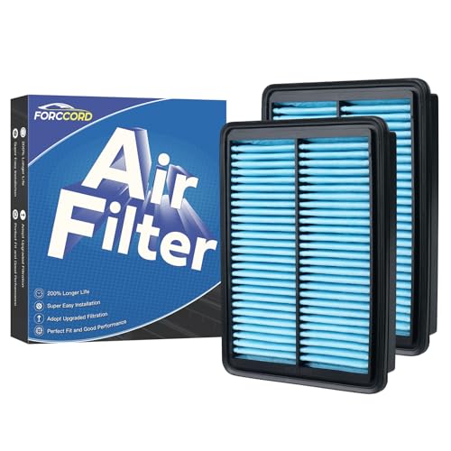 Image of 2-Pack Engine Air Filters for 2019-2026 Mazda 3 / Mazda 3 Sport | for 2020-2026 CX-30, 2023-2026 CX-50(Not for Hybrid!) Replace#PAH9-13-3A0A, Engine Filter Replacement Car Accessories