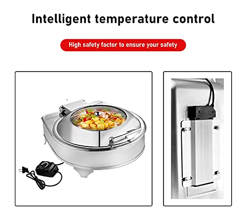 DBMGB Chafing Dish Warmhaltebehälter Buffetwärmer Speisewärmer, Warmhaltebehälter für Speisen, Warmhaltebehälter Essen… – Bild 8