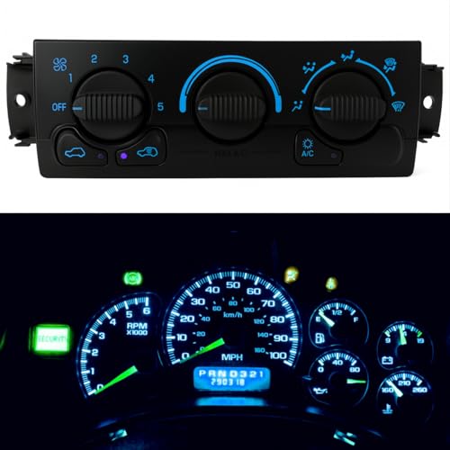 Kit De 21 Lámparas Led Para Tablero Y Control Clima Chevy Silverado miniatura 1
