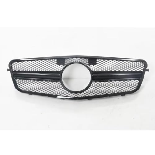 車のークグリルフォワード Compatible With For W212 For E Class 2009 2010 2011 2012 2013 車フロントエアインテークグリル アッパーバンパーフードメッシュグリルパーツに対応
