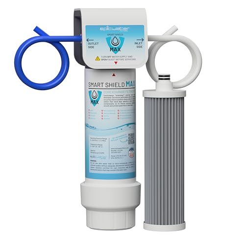 Epic Water Filters Smart Shield MAX Under-Sink Water Filtration System - Filters Made in USA | Removes 99.99% of Contaminants | Triple-Layer CoreXchange™ Technology | 750-Gallon Capacity