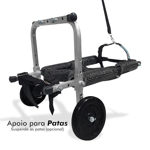 Cadeira de Rodas para Cachorro e Gato Tamanho PP Pet Best Soluções BasicLine