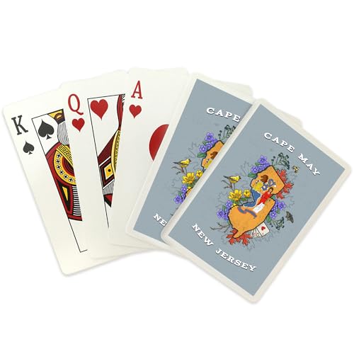 Juego de cartas Poker Cape May New Jersey 52 piezas miniatura 2