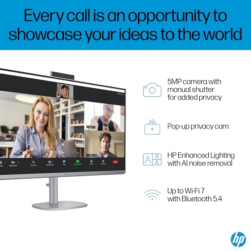 HP OmniStudio All-in-One 32, Intel Core Ultra 7 155H,NVIDIA RTX 4050,31.5inch(80.01cm),4K UHD,IPS,Three-Sided Micro-Edge, Anti-Glare,550 nits,16GB... - Image 3