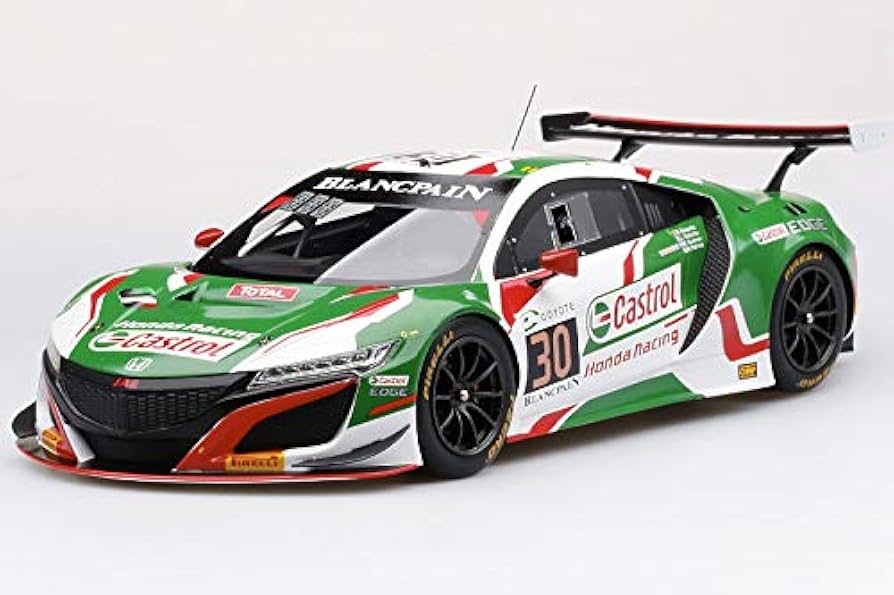 カストロールNSX TOP SECRETR32 Amazon | TOP SPEED 1/18 ホンダ NSX GT3 30番 スパ24時間 2018