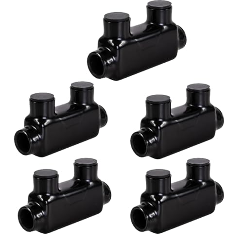 Insulated Splice Connector Multi-Tap Wire Connectors 1/0-14AWG Wide Polaris Connector 3/16