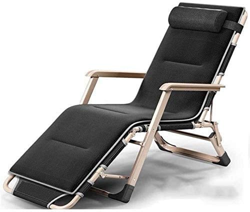 Tumbona patio sillas reclinables ergonómicas plegables de alta resistencia 4