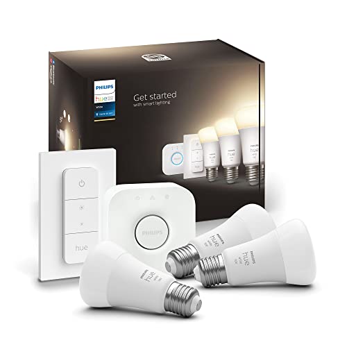 Philips Hue Kit W3E27 lot de 3 ampoules e27 led à intensité variable sans fil