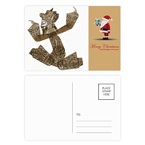 Jeu de fard à l'ombre cartes postales traditionnelles lot de 20 pour décorer votre bureau