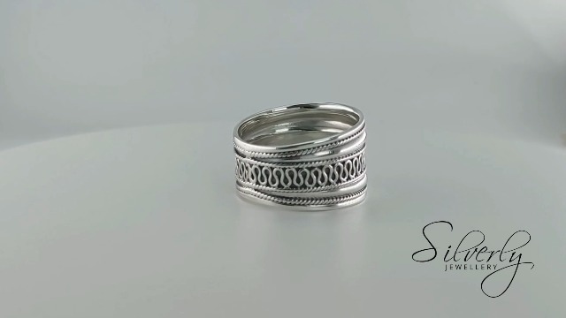 Anello Uomo N Argento Masscco 925 E Rame Martellato - Etsy Tala - Foto 7