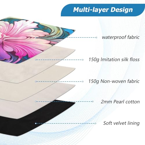 Funda para portátil Mandala Lotus para 13-14 pulgadas miniatura 4