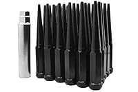 Algopix Similar Product 12 - 32 Pc 6 Tall 14x15 Black Spike Lug