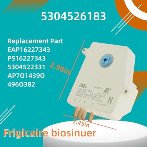 Minuteur de dégivrage de rechange compatible frigo LFTR1835VF0