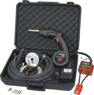 Ready MIG Welders Welding Mechines with Mig Spool Gun and a AC/DC Converter to Supply 24V DC Constand Current Stick Welding Machines RWII #10250-CS