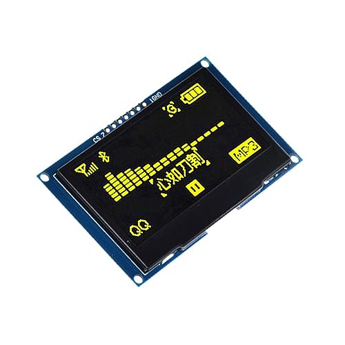 Image of HiLetgo 2.42 inch SSD1309 128x64 OLED Display Module 2.42 Inch OLED LCD Display Module IIC I2C 4 Pin or SPI 7 Pin Optional