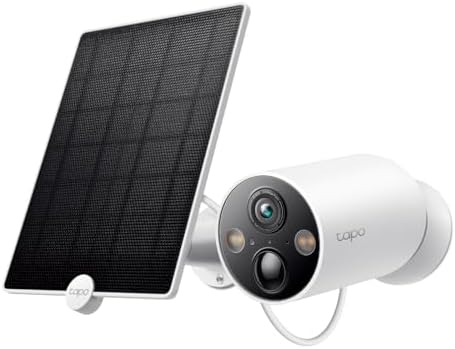 tapo C425 con panel solar - Cámara Wi-Fi 2K QHD 100% inalámbrica ...