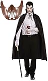  Halloween Hannibal Lecter Plastique Masque et cape effrayant Costume de fête