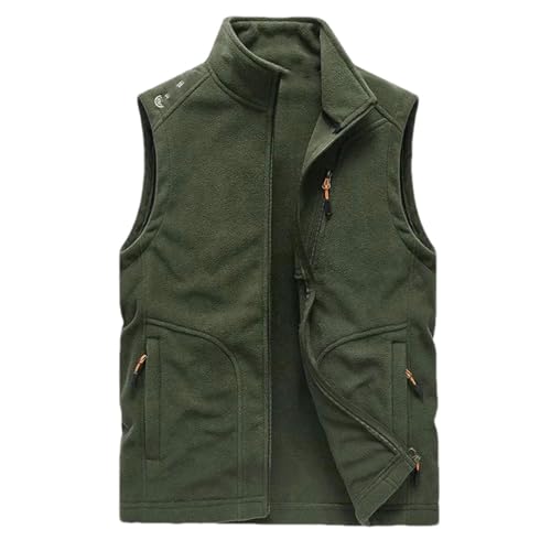 Chaqueta de forro polar sin mangas cortavientos y ligera EN8 talla M para hombre