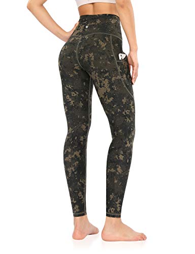 image for ODODOS Women's Out Pockets High Waisted Pattern Yoga Pants, Workout Sp