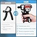 Grip Strength Tester Trainer and Dynamometer with Case, Hand Grip Strengthener Gripper, Forearm Strengthener, Premium Adjustable Hand Exercisers for Sports, School, and Home Use