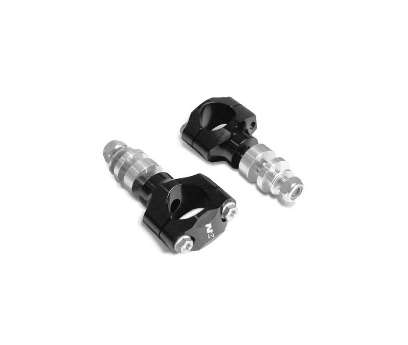 Compatible avec/Remplacement pour PAIRE DE PONTETS GUIDON 22 mm NEKEN- 0603-0604