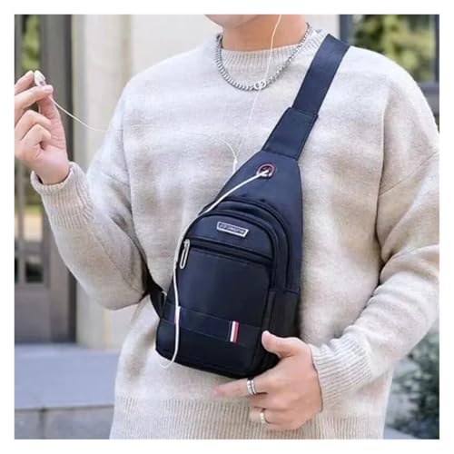 Sac à bandoulière en polyester homme pour ne plus encombrer vos poches de veste - 3
