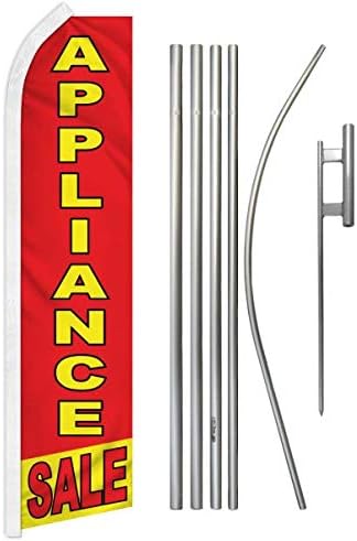 Appliance Sale Quantity 2 Super Flag & Pole Kits