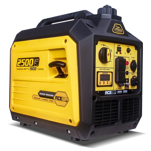 Aceup 2500W Gas Inverter Generator for Camping and Home