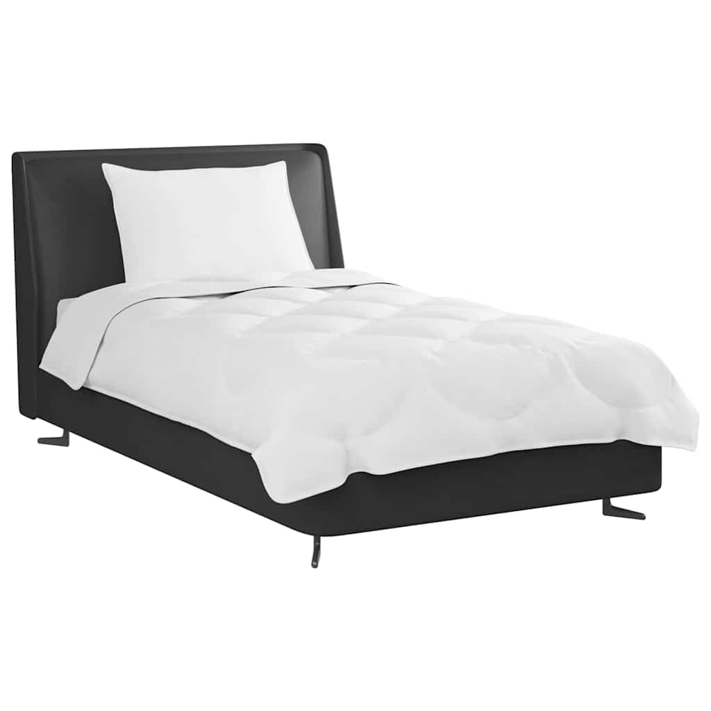Generico Set di Piumoni con Cuscino 2 PCS Bianco Microfibra,Biancheria,Lenzuola e Coperte,Trapunte e piumini-3376803