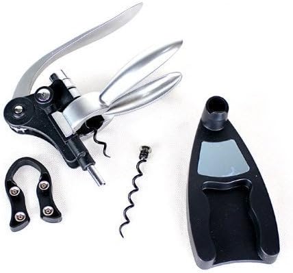 Gearmax® Wine Openers, Rabbit Style Lever Wine Bottle Opener Wine Corkscrews, Manual Wine Bottle Opener with Foil Cutter