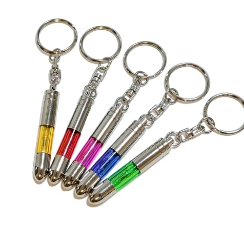 Gukvozi 5 PCS Anti-Static Keychain, Electricity Remover Keychain, Car Human
