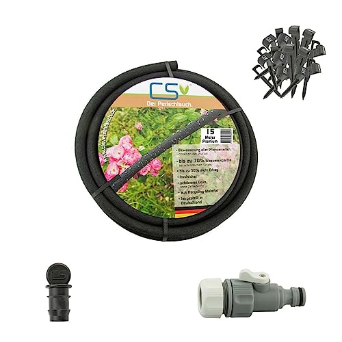 CS Perlschlauch Premium 15m mit Zubehör