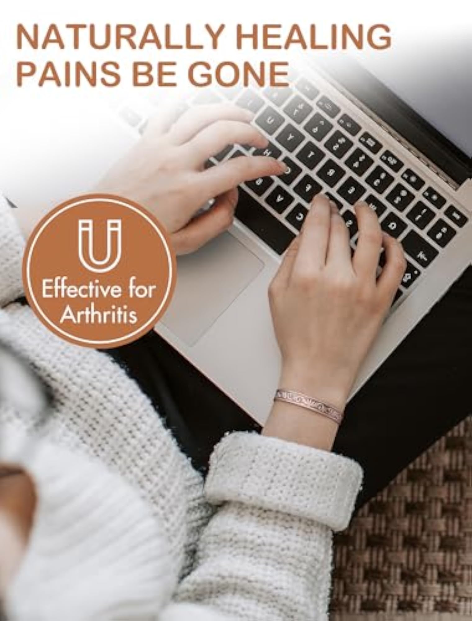 Feraco Copper Bracelet for Pain Relief