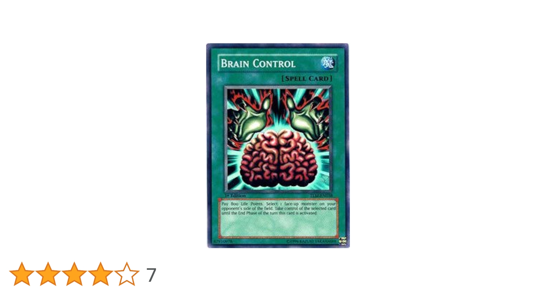 YU-GI-OH! - Brain Control (TLM-EN038) - The Lost Millennium