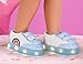 Glitter Girls – Skip to The Rainbow Light-up Shoes for 14-inch Dolls – Toys, Clothes, and Accessories for Ages 3 and Up (Sparkly Blue Straps with LED Lights)