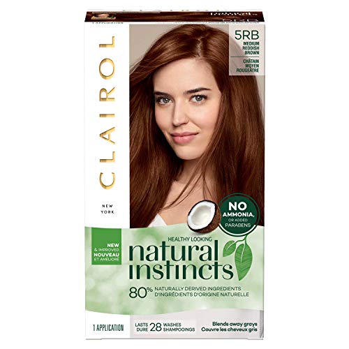 Clairol Natural Instincts Semi-Permanent, 5RB Reddish Brown, 1 Count